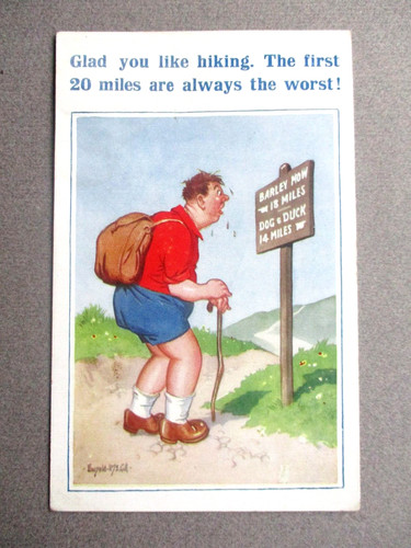 Comic postcard donald - comic,