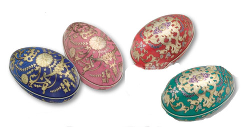 Decorative egg easter tins - tins, 4