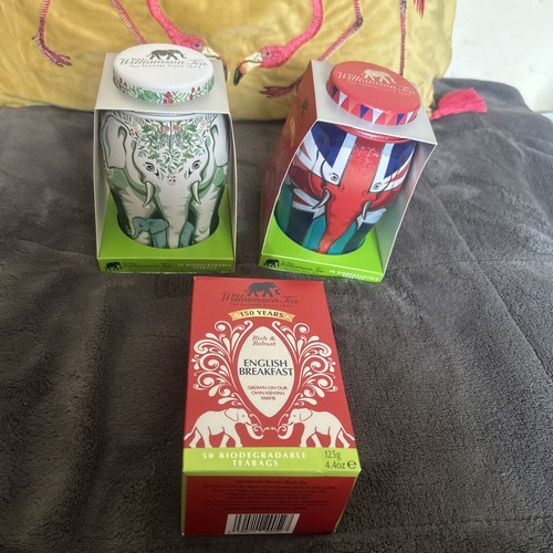 Williamson tea elephant caddy - williamson,