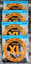 4 packs D'Addario 10-46 Electric Guitar Strings EXL110-3D Regular Light  NN4