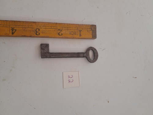 Old key vintage blank - vintage, 22