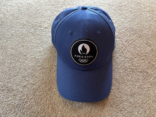 Paris 2024 Olympics Cap Blu with Adjustable Strap