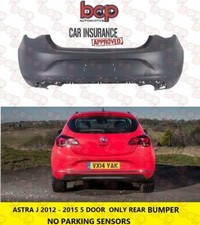 VAUXHALL ASTRA J 2012 – 2015