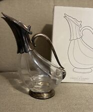Italy Vintage Duck Caraffe WINE DECANTER Jug CARAFFA A CANARD Art no: 1902  25cm