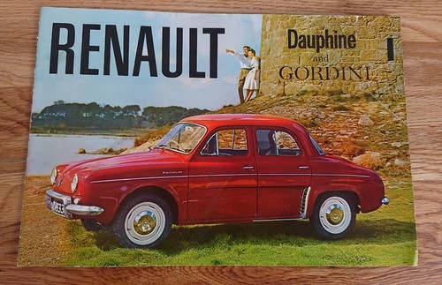 Renault dauphine gordini car - renault,