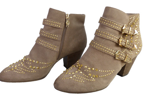 Ash studded boots heeled - ash,