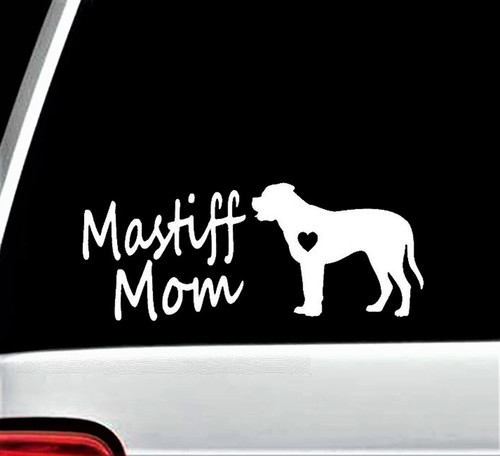 Mastiff mom dog - mastiff, sticker
