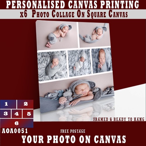 Personalised photo canvas - photo,