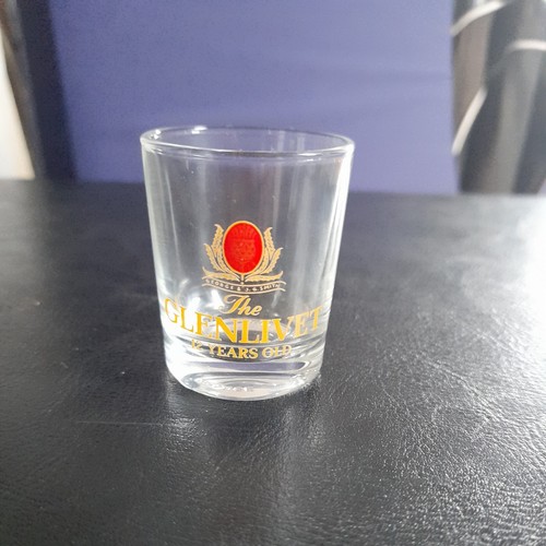 Glenlivet shot drinking glass - glenlivet, shot/drinking