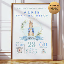 Personalised Peter Rabbit New
