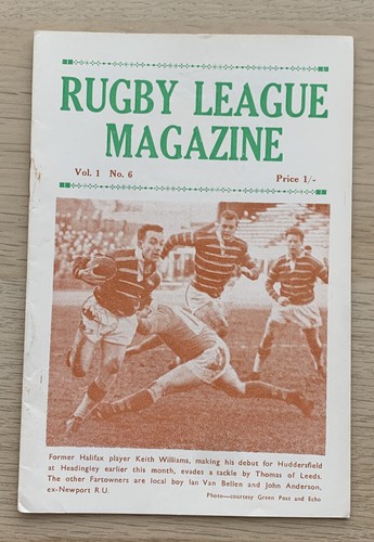 Rugby league magazine - magazine, vol