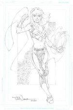 Todd Nauck Wonder Girl 11x17