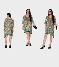 Plus Size Kaftan Tunic Dress