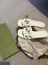 Gucci Women's Interlocking G slide sandal Size 4