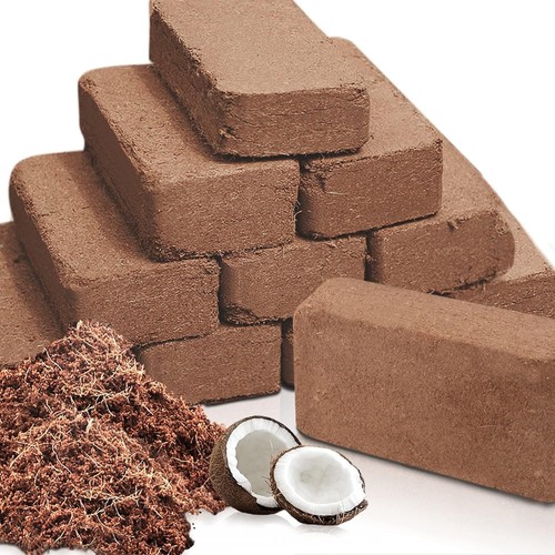 Coco coir compost brick - compost,