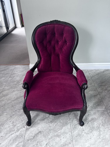 Antique upholstered occasional - antique,