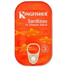 Kingfisher Sardines In Tomato Sauce (10 x 120g)  | FREE 48hr Postage!