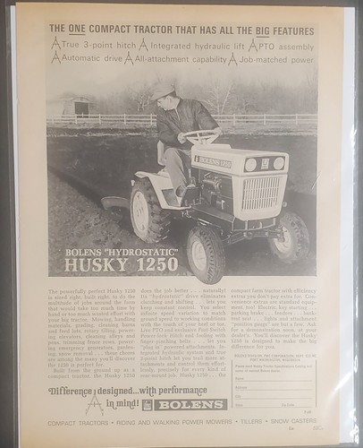Bolens hydrostatic husky 1250 - hydrostatic,
