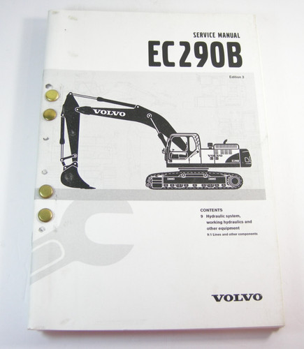 Volvo ec290b excavator - volvo,