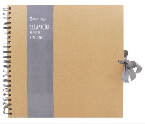 Scrapbook kraft square large - square,