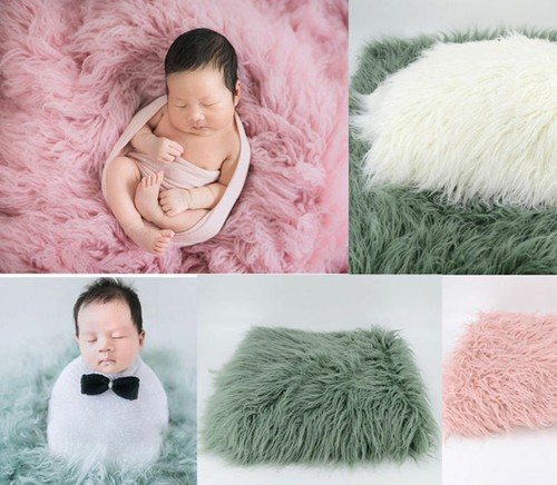 Baby photo props - baby, backdrop