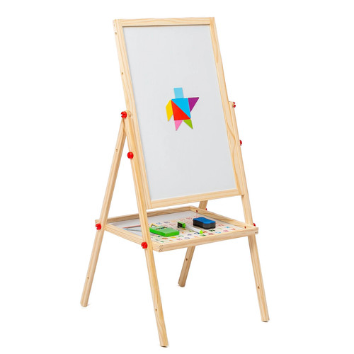 Kids wooden easel - kids,