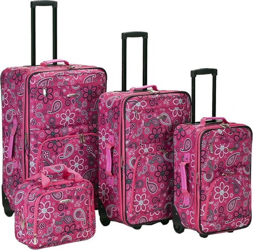 Trendy piece softside - trendy, 4-piece