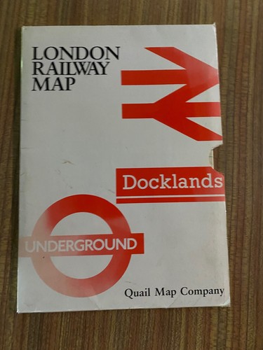 London railway map quail - london,