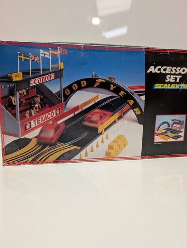 Scalextric accessories set - scalextric,