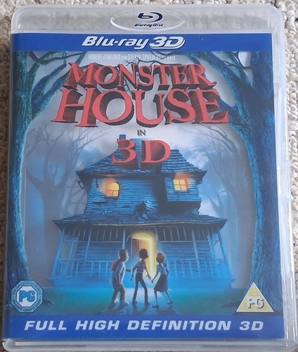 Monster house blu - blu-ray, 3d