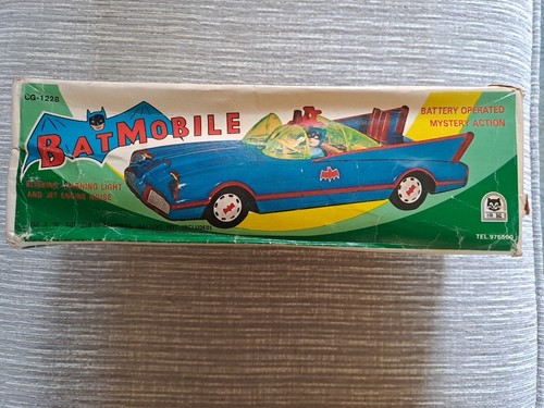 Tin batmobile - tin, batmobile.