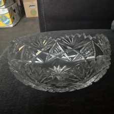 (1004) Small Cut Glass Bowl
