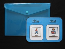 A5 Now & Next Board - Autism