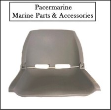 Moulded Marine Folding Helm Seat Grey 