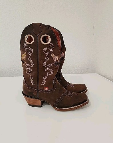 Big bull leather embroidered - big,