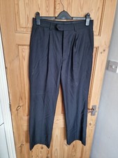 Mens Voeut Black Pinstripe
