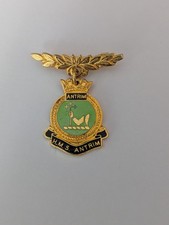 HMS Antrim Enamel Pin Badge