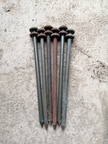 British army steel pegs - british,