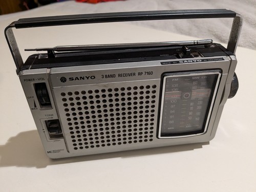 Sanyo 7160 radio vintage - sanyo, rp