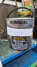 Ronseal Ultimate Protection Decking Paint Slate 2.5L DAMAGED TIN