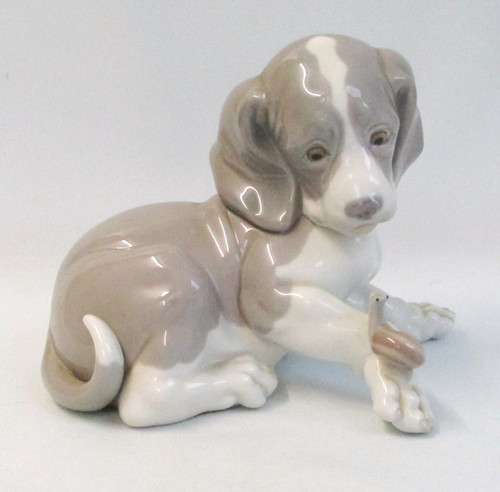Cute lladro figure puppy - lladro, a