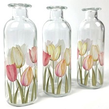 Tulip glass bud vases 3 - tulip, 1,