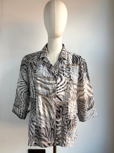 Vtg oscar animal print - vtg,