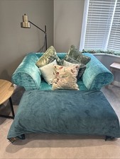 Aqua Green Oversized Armchair 