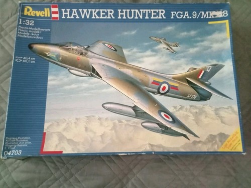 Revell hawker hunter - hawker,