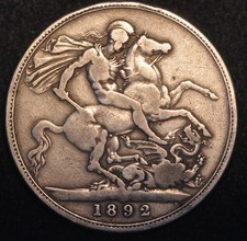 Crown 1892 Victoria Jubilee