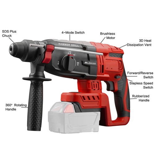 Cordless brushless sds plus - cordless, plus+