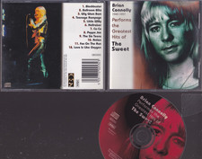 BRIAN CONNOLLY PERFORMS THE GREATEST HITS OF THE SWEET : 1997 QED CD : FREE POST