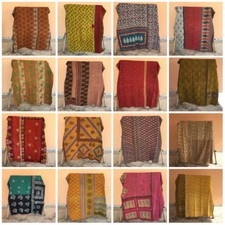 Vintage indian handmade quilt - handmade,