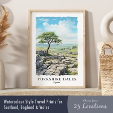 UK Travel Poster Print |